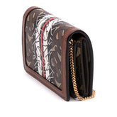Monogram Stripe E-Canvas Jessie TB Wallet On Chain